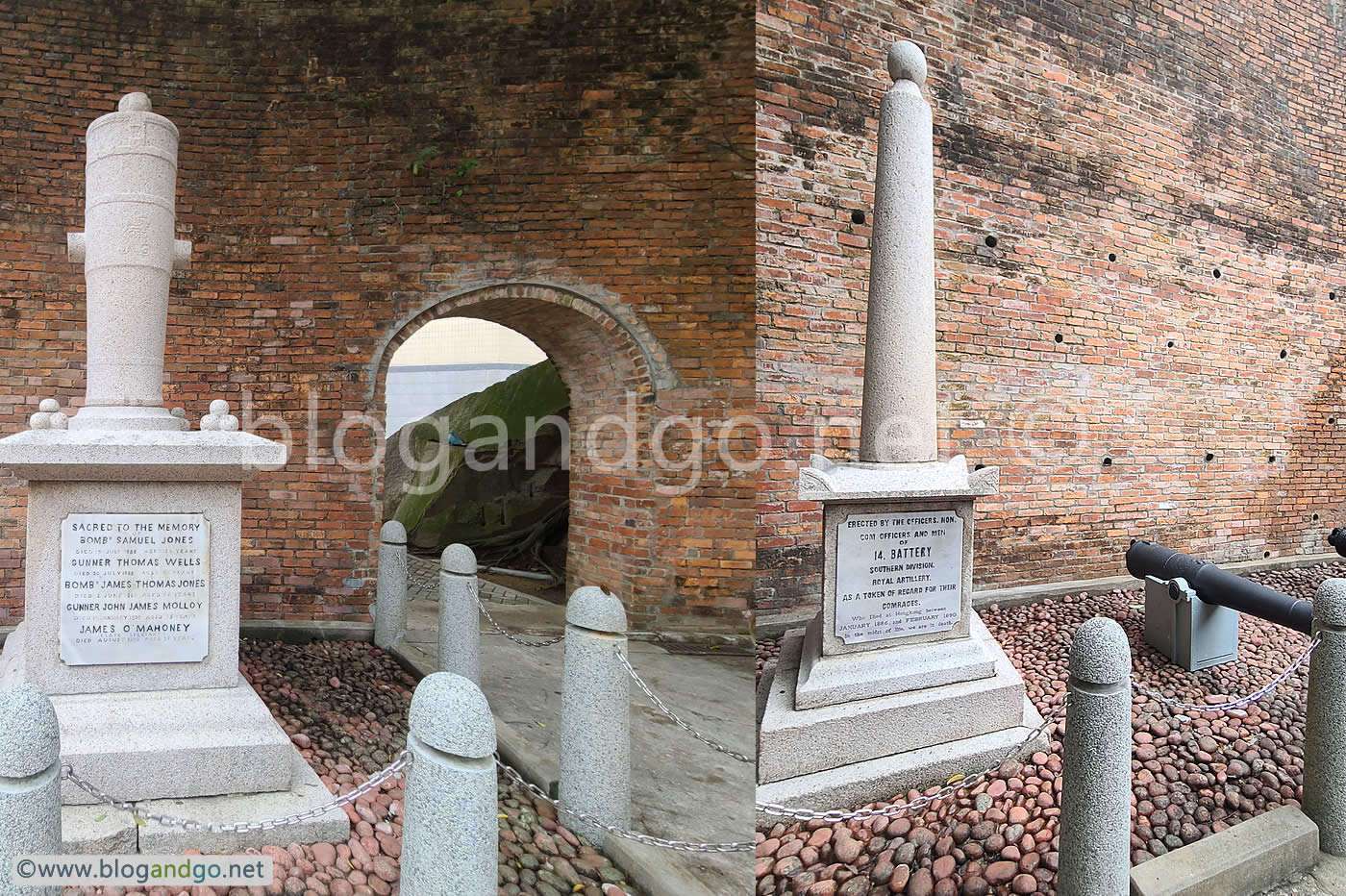 Lyemun Fort - The Proof Yard Memorials